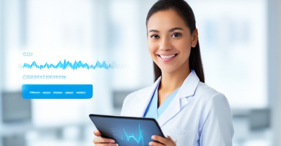 Psicologo con tablet